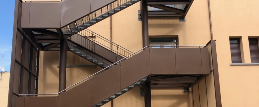 Scala esterna di sicurezza